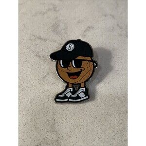 Brooklyn Basketball Pin RARE